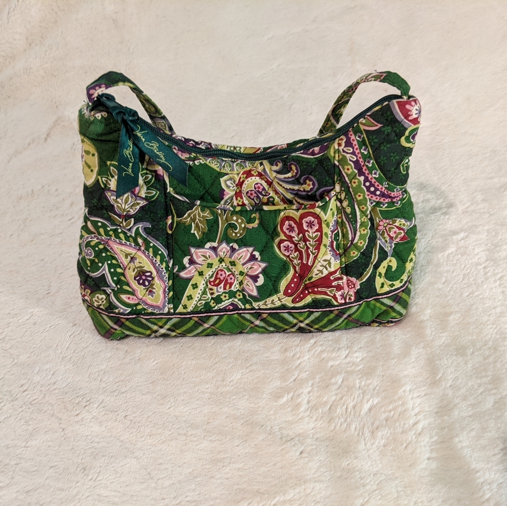 Vera Bradley Chelsea Green Mini Bag
